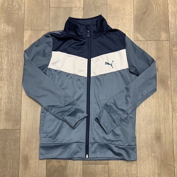 Boys Puma Full Zip Track Jacket‎ - Picture 1 of 5